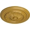 Ekena Millwork Chester Ceiling Medallion (Fits Canopies up to 2 1/4"), 15 3/4"OD x 1 7/8"P, Iridescent Gold CM15CHIGS - alternate 3